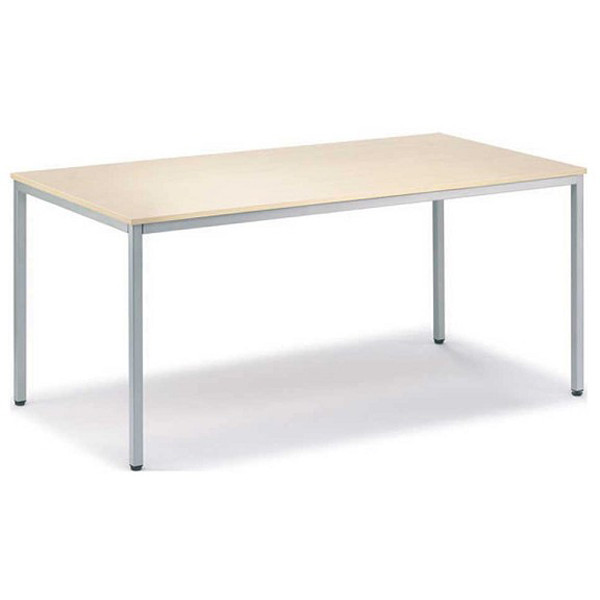 4251635609113 - Besprechungstisch Deskin-Line 221503 72cm (H) 160x60cm (BxT) 6 Personen rechteckig ahorn Silber 4251635609113 Deskin 4251635609113 - Besprechungstisch Deskin-Line 221503 72cm (H) 160x60cm (BxT) 6 Personen rechteckig ahorn Silber 4251635609113 Deskin