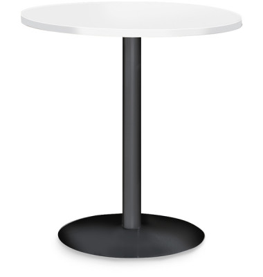Besuchertisch Multi M, weiß Höhe: 720mm, Durchmesser: 700mm