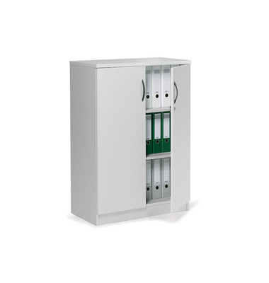 Aktenschrank MULTI M 258948, Holz abschließbar, 3 OH, 80 x 114,5 x 42 cm, lichtgrau