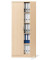 Aktenschrank MULTI M 258975, Holz abschließbar, 5 OH, 80 x 183,5 x 42 cm, ahorn
