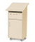 Stehpult LAUDATUS, höhenverstellbar 120cm (H), 60x52,5cm (BxT), rechteckig, buche