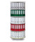 Ordnerdrehsäule 269958 lichtgrau, 5 Etagen, 120 Ordner, 193x80cm (HxØ)