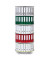 Ordnerdrehsäule 269959 lichtgrau, 6 Etagen, 144 Ordner, 229x80cm (HxØ)