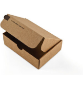 Versandkarton Modulbox 2 CP080.02 braun, bis DIN Porto-optimierten Maxibrief- & Postversand, Kleinteie und Geschenke, innen 140x