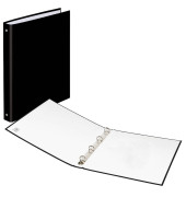 Ringbuch 326498023, A4 4 Ringe 20mm Ring-Ø Karton/Polypropylen schwarz