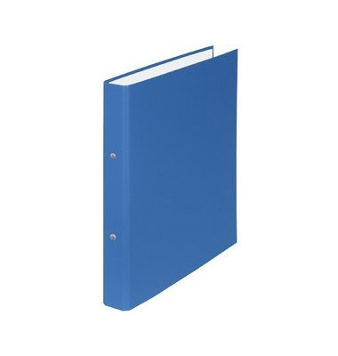 Ringbuch 3736001F-10, A4 2 Ringe 30mm Ring-Ø blau