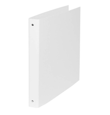 Ringbuch ohne 3737001F-09, A4 4 Ringe 30mm Ring-Ø Karton/Polypropylen weiß