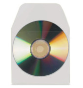 CD/DVD-Tasche selbstklebend transp. 127x127mm