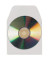 CD/DVD-Tasche selbstklebend transp. 127x127mm