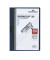 Klemmhefter DURACLIP 30 220028, A4 blau, für ca. 30 Blatt, Polyvinylchlorid (PVC)
