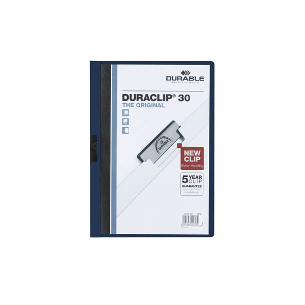 4005546209180 - Klemmhefter DURACLIP 30 220028 A4 blau für ca 30 Blatt Polyvinylchlorid (PVC) 80g 4005546209180 Durable