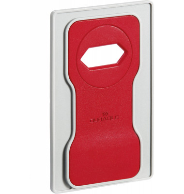 Variocolor Phone Holder, rot. Ladehalterung für Smartphones