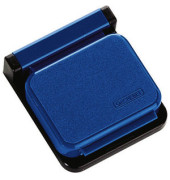 Zettelhalter Magnetclip S 6240035 4x3,6cm blau Kunststoff selbstklebend