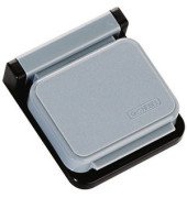Zettelhalter Magnetclip S 6240084 4x3,6cm grau Kunststoff selbstklebend