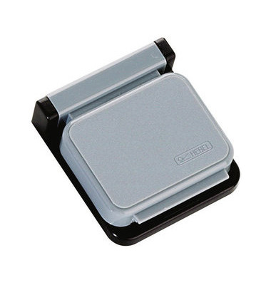 Zettelhalter Magnetclip sk grau