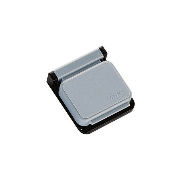 4002390022682 - Zettelhalter Magnetclip S 6240084 4x36cm grau Kunststoff selbstklebend 4002390022682 10 Stück