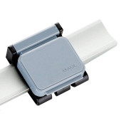 Zettelhalter für Planhalter Magnetclip V 6263084 4x3,6cm grau Kunststoff