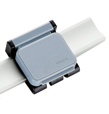 Magnetclip f. Wandpresenter grau 35x40x10mm 10 St
