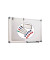 Whiteboard 2000 MAULpro 120 x 90cm kunststoffbeschichtet Aluminiumrahmen inkl. Marker / Magnete + Schwamm