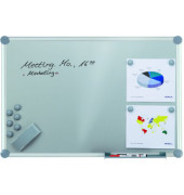 Whiteboard 2000 MAULpro silver 120 x 90cm kunststoffbeschichtet Aluminiumrahmen inkl. Marker + Magnete