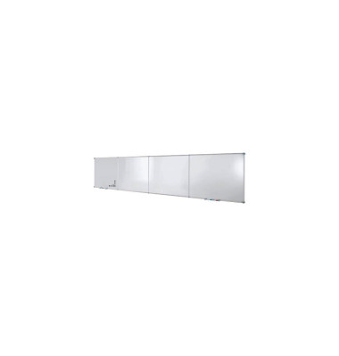 Whiteboard MAULpro Endlos-Whiteboard Anfangs & Endmodul, 6335184, 90x120cm (HxB), kunststoffbeschichtet, Aluminium