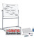 Stativdrehtafel-Whiteboard MAULpro, 6336784, 210x100cm, kunststoffbeschichtet, Aluminiumrahmen