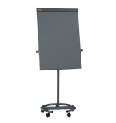 Flipchart MAULoffice, 6375089, 70x100cm (BxH), anthrazit, mit Rollen, mit 2 Seitenarmen