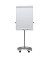 Flipchart MAULoffice Rundfuß, 6375095, 70x100cm, silber, mit Rollen, mit 2 Seitenarmen