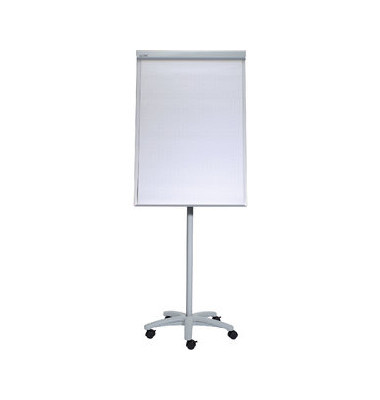 Flipchart MAULoffice, 637 55 82, 70x100cm (BxH), grau, mit Rollen