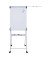 Flipchart MAULpro, 6377095, 69x96cm (BxH), silber, mit Rollen, mit 1 Seitenarm