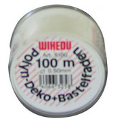 Bindfaden Polyn-Deko 0,5mm x 100m bis 10kg farblos