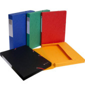 Sammelmappe 50710E, A4 farbig sortiert, 2,5cm F&uuml;llh&ouml;he, Karton 600g