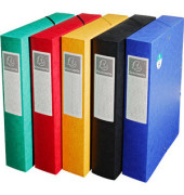 Sammelmappe 50910E, A4 farbig sortiert, 6cm F&uuml;llh&ouml;he, Karton 600g