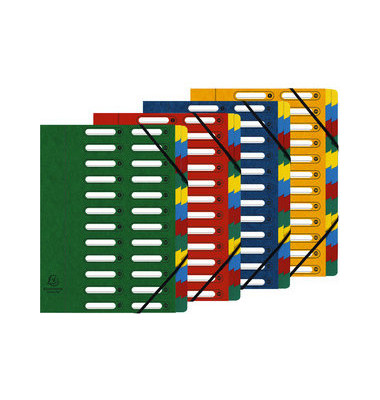 Ordnungsmappe 24-tlg sortiert Colorspan