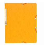 Eckspannmappe 5519E, A4 gelb Karton 400g, f&uuml;r ca. 250 Blatt