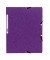 Eckspannmappe 5568E A4 400g violett