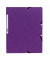 Eckspannmappe 5568E, A4 violett Karton 400g