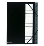 Pultordner Ordonator 56032E, 1-32, schwarz, A4, 32 F&auml;cher
