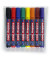 Boardmarker-Set 360, 4-360-8S, Etui, 8-farbig sortiert, 1,5-3mm Rundspitze