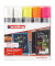 Kreidemarker-Set Kreidemarker, 4090-5999, Etui, 4-farbig sortiert, 4-15mm, Keilspitze