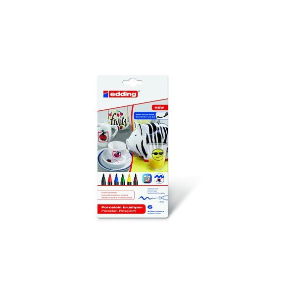 4004764928149 - Porzellanmarker 4200 6er Etui farbig sortiert 1-4mm Rundspitze 4004764928149 6 Stück