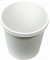 Papierkorb the german H6105882, 18 Liter, rund, lichtgrau