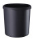 Papierkorb 295 x 310 mm 18 Liter schwarz schwer entflammbar