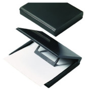 Zettelbox H6305895, A7, inkl. automatischem Papiervorschub, schwarz, Polystyrol