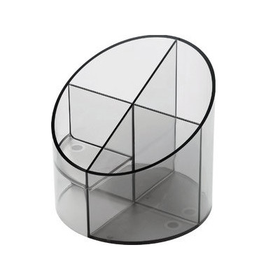 Multiköcher mit 4 Kammern grau 11x11x10,5cm Multiköcher mit 4 Kammern grau 11x11x10,5cm