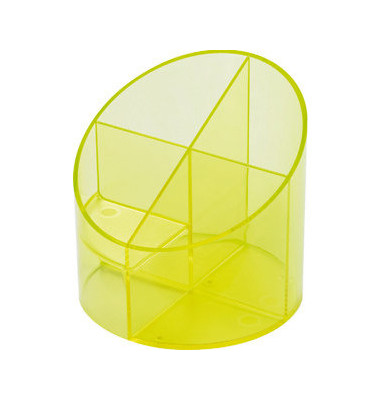 Multiköcher mit 4 Kammern gelb 11x11x10,5cm Multiköcher mit 4 Kammern gelb 11x11x10,5cm