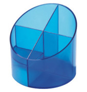 Multiköcher mit 4 Kammern blau 11x11x10,5cm