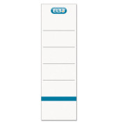 R&uuml;ckenschilder 400039632, wei&szlig;, breit/kurz, 64x242mm, selbstklebend