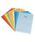 Sichtmappe Ordo classico 29488 A4 120g Papier farbig sortiert für lose Blätter mit Sichtfenster