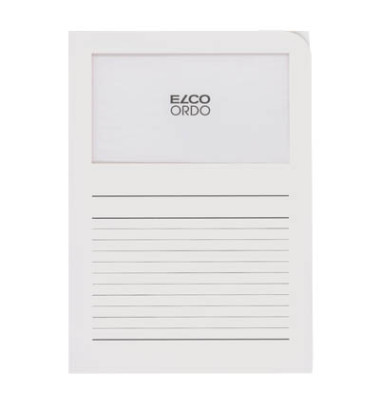 Sichtmappen Ordo classico 29489.10, A4 weiß Recyclingpapier 120g